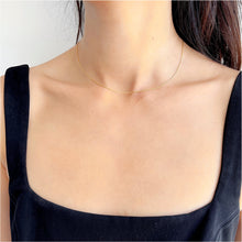 Load image into Gallery viewer, Mazie small flat choker - 14K Gold filled
