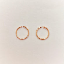 Load image into Gallery viewer, Nora Simple circle earrings - 14K Gold filled
